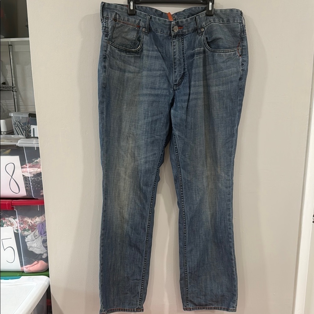 Mens Tommy Bahama jeans casual straight leg light wash